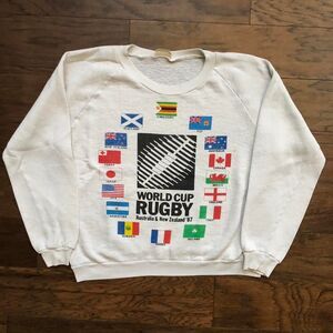 Rare Vintage 1987 Rugby World Cup Crewneck